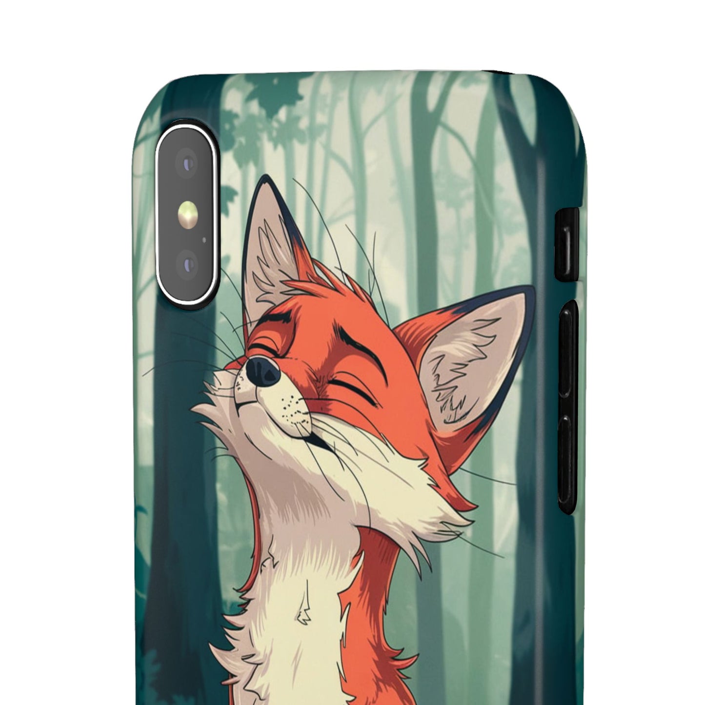 🔥 Snap Case – Fox Anime Design for iPhone & Samsung | Sleek & Stylish Protection for Anime Lovers! Minimalist Fox Japanese Anime Design for iPhone & Samsung