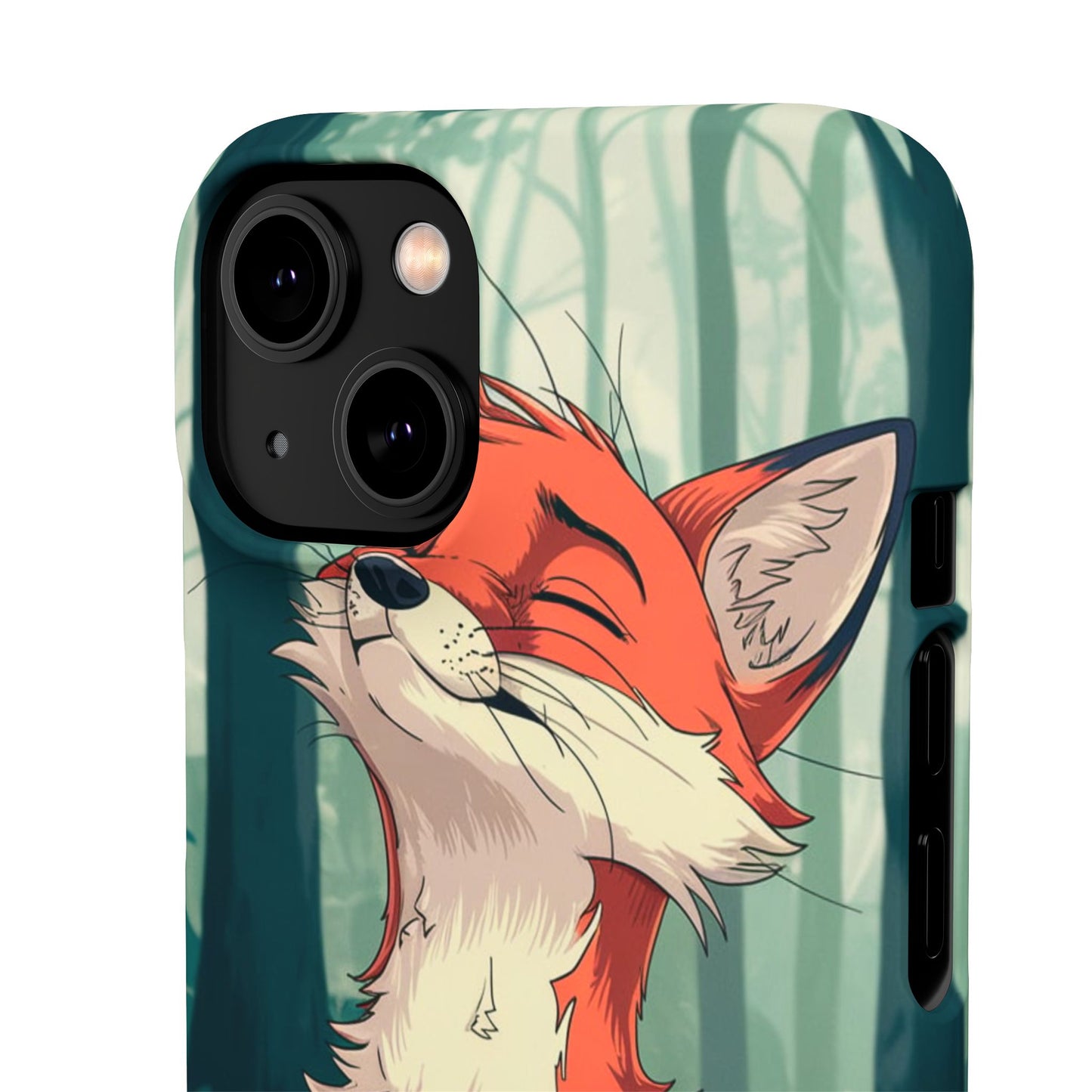 🔥 Snap Case – Fox Anime Design for iPhone & Samsung | Sleek & Stylish Protection for Anime Lovers! Minimalist Fox Japanese Anime Design for iPhone & Samsung