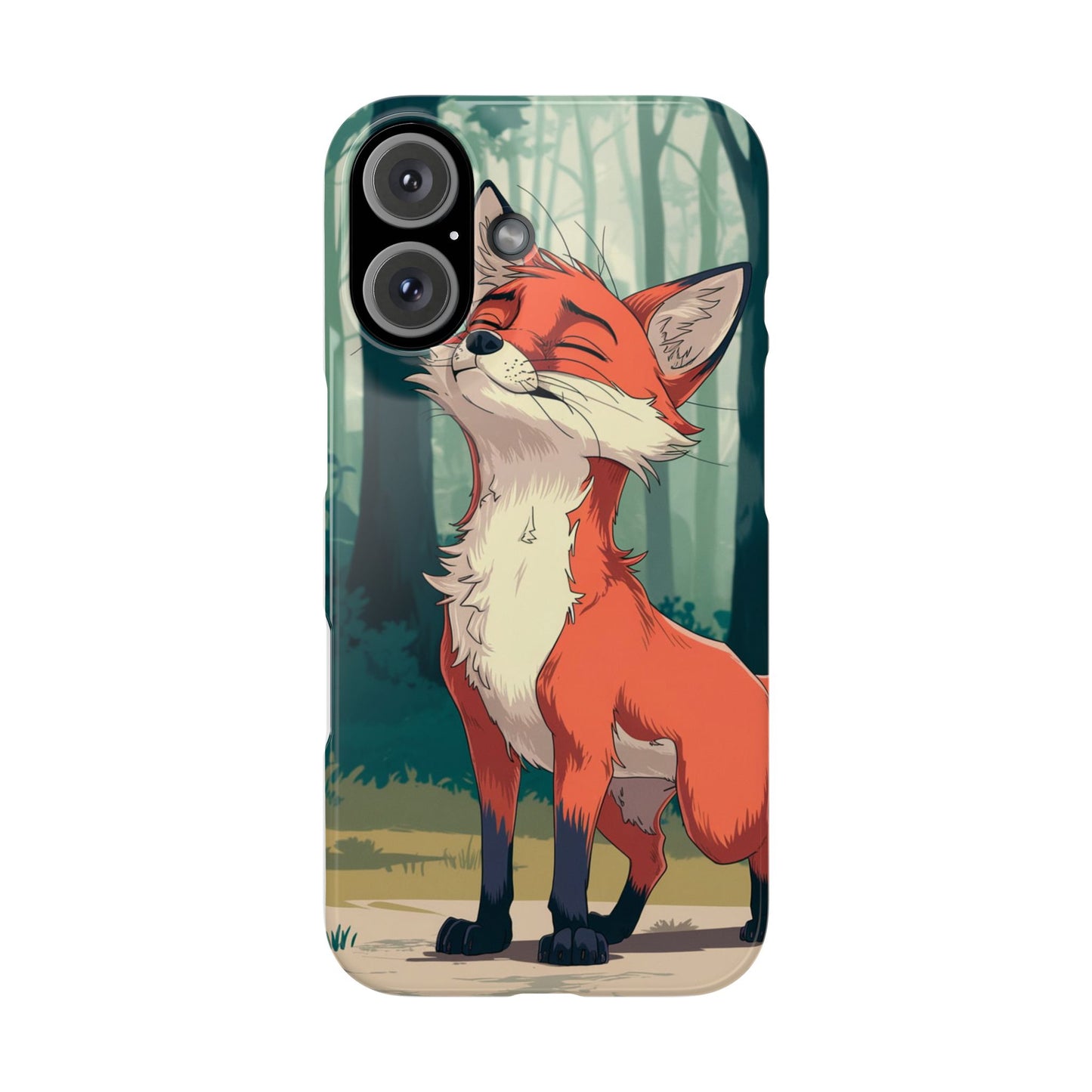 🔥 Snap Case – Fox Anime Design for iPhone & Samsung | Sleek & Stylish Protection for Anime Lovers! Minimalist Fox Japanese Anime Design for iPhone & Samsung