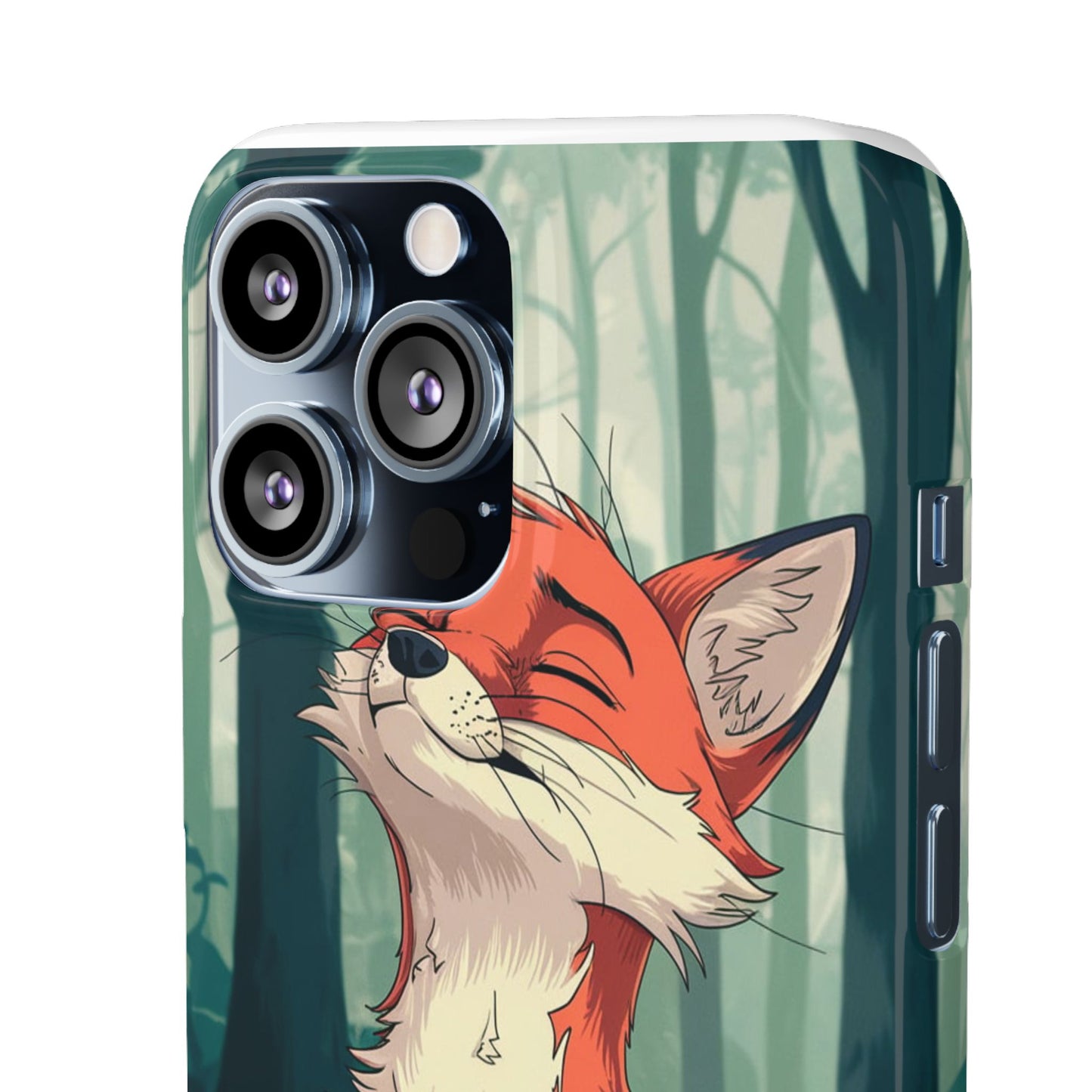 🔥 Snap Case – Fox Anime Design for iPhone & Samsung | Sleek & Stylish Protection for Anime Lovers! Minimalist Fox Japanese Anime Design for iPhone & Samsung