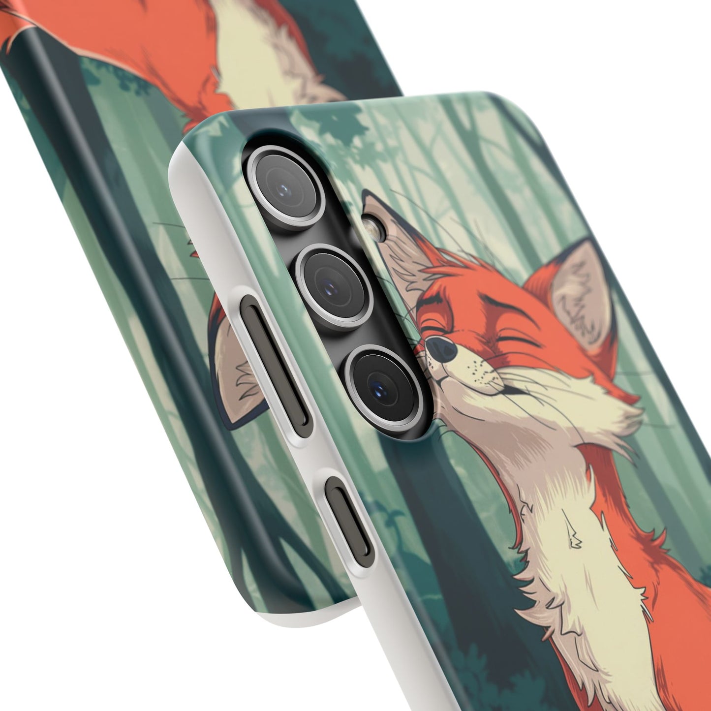 🔥 Snap Case – Fox Anime Design for iPhone & Samsung | Sleek & Stylish Protection for Anime Lovers! Minimalist Fox Japanese Anime Design for iPhone & Samsung