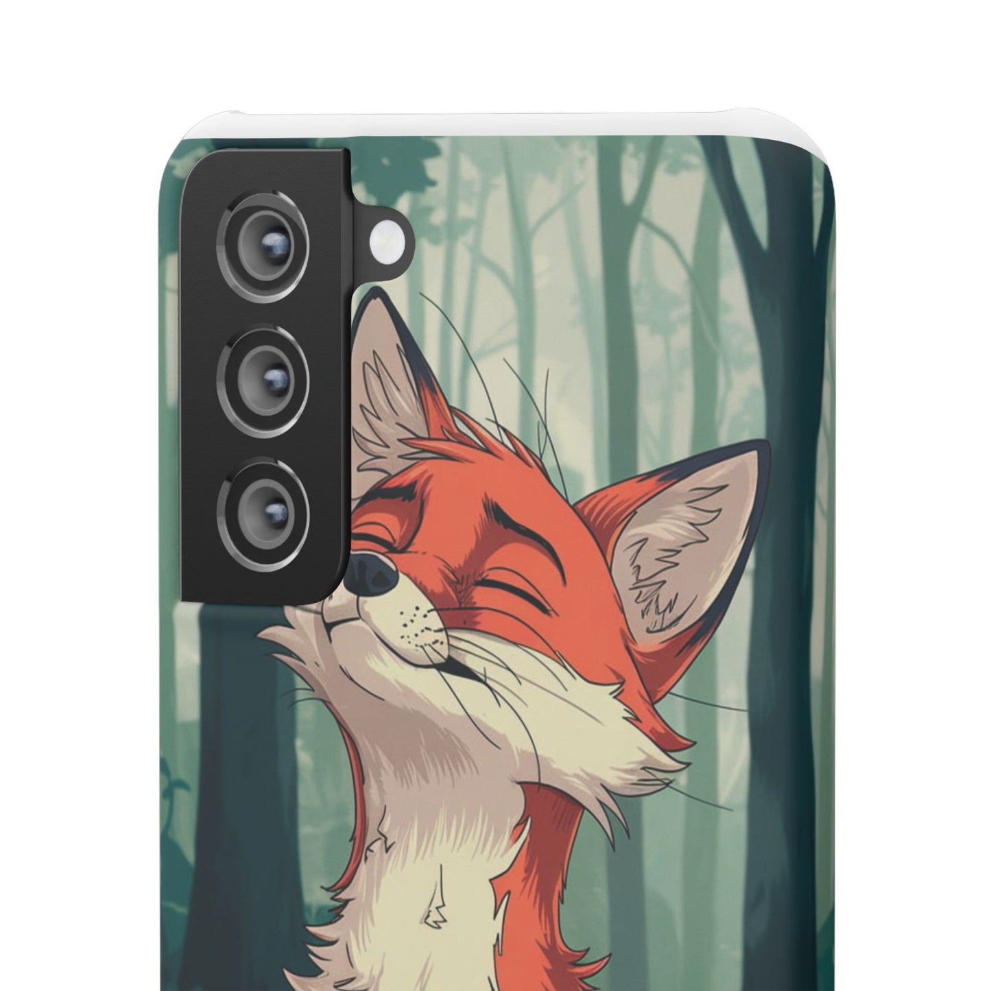 🔥 Snap Case – Fox Anime Design for iPhone & Samsung | Sleek & Stylish Protection for Anime Lovers! Minimalist Fox Japanese Anime Design for iPhone & Samsung