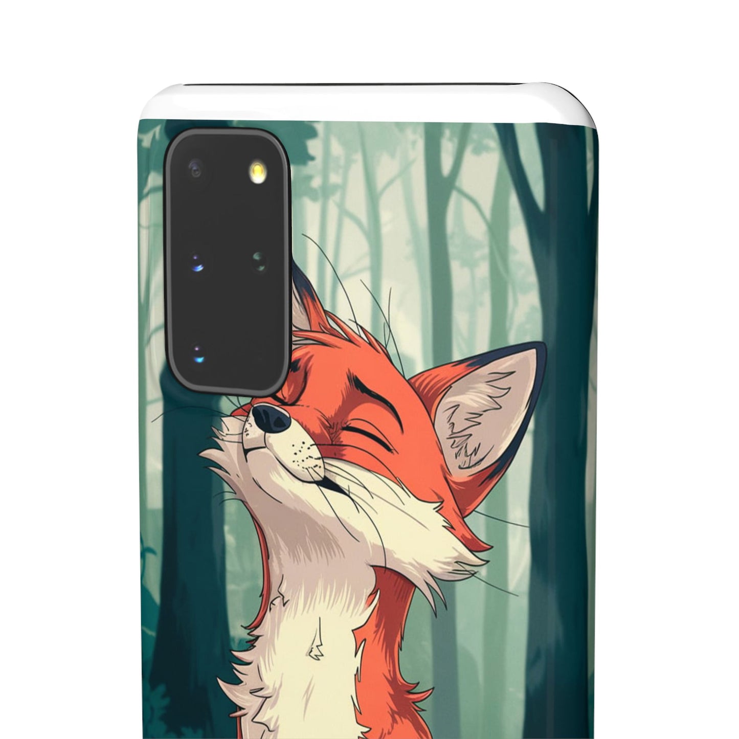 🔥 Snap Case – Fox Anime Design for iPhone & Samsung | Sleek & Stylish Protection for Anime Lovers! Minimalist Fox Japanese Anime Design for iPhone & Samsung