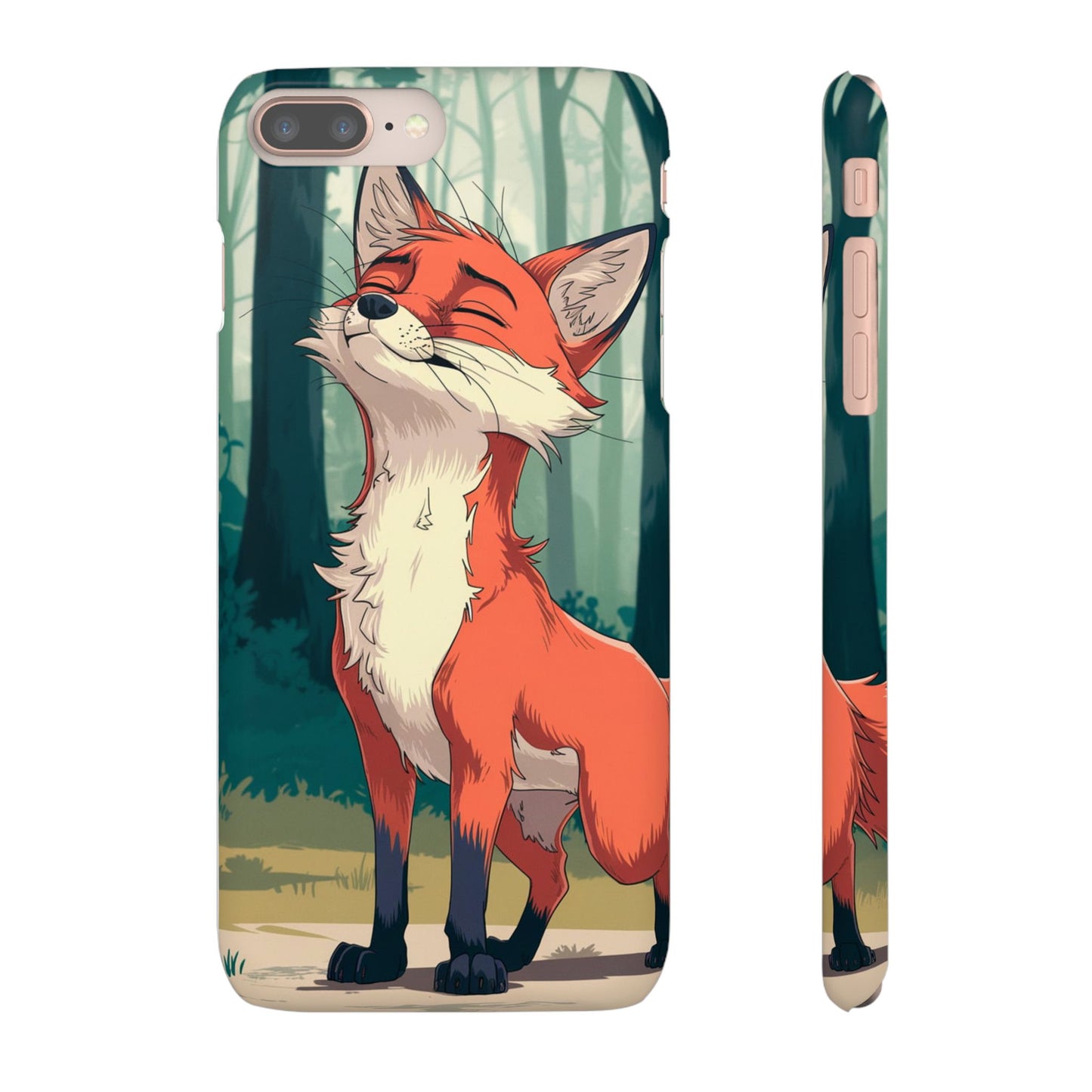 🔥 Snap Case – Fox Anime Design for iPhone & Samsung | Sleek & Stylish Protection for Anime Lovers! Minimalist Fox Japanese Anime Design for iPhone & Samsung