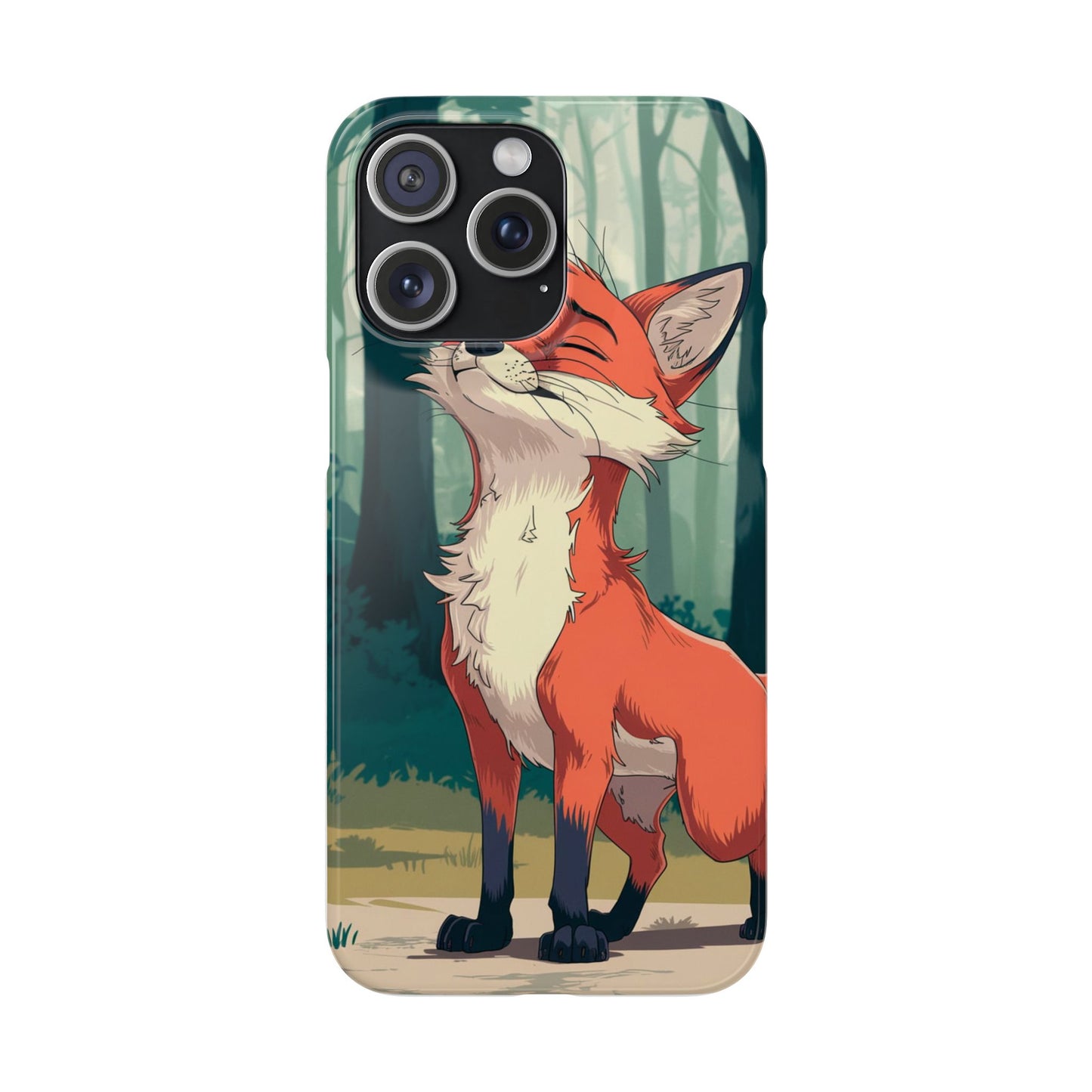 🔥 Snap Case – Fox Anime Design for iPhone & Samsung | Sleek & Stylish Protection for Anime Lovers! Minimalist Fox Japanese Anime Design for iPhone & Samsung