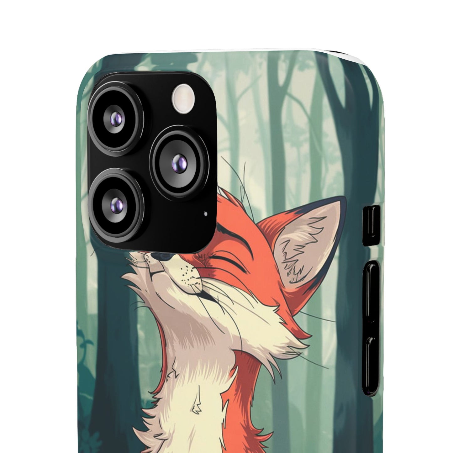 🔥 Snap Case – Fox Anime Design for iPhone & Samsung | Sleek & Stylish Protection for Anime Lovers! Minimalist Fox Japanese Anime Design for iPhone & Samsung