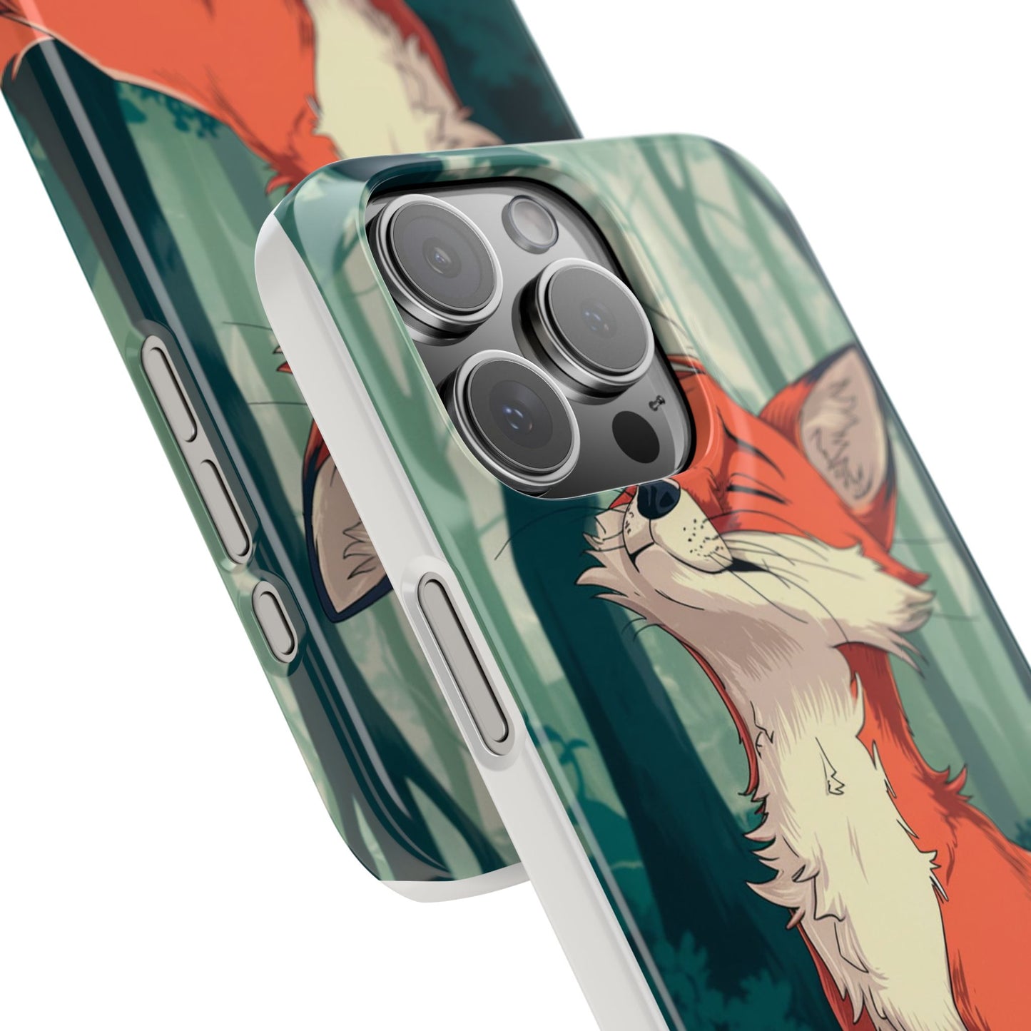 🔥 Snap Case – Fox Anime Design for iPhone & Samsung | Sleek & Stylish Protection for Anime Lovers! Minimalist Fox Japanese Anime Design for iPhone & Samsung